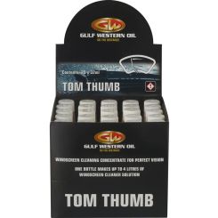 Gulf Western Tom Thumb Windscreen Concentrated Cleaner 32ml Pack of 25