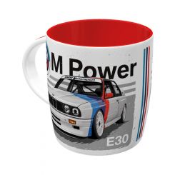 Nostalgic-Art Ceramic Mug BMW M Power Car 9x9x9cm