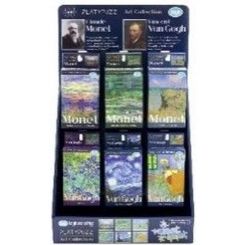 Boyle Platypuzz Famous Artists 108pcs Kit w/ 18 Sets & Display Stand