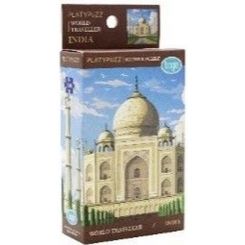 Boyle Platypuzz Jigsaw Puzzle World Traveller 100pcs India 20x20cm