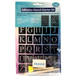 Boyle Adhesive Stencil Starter Kit