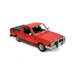 Boyle 1986 Subaru Brumby Ute Metal Collectable Red 33x14x10.5cm