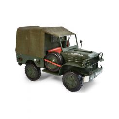 Boyle 1944 Army Truck Metal Collectable Green 34x17x21.5cm
