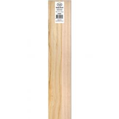 Boyle Hobby Wood 915 x 75 x 1.5mm Paulownia Wood Sheet