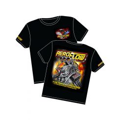 Aeroflow Nitro Hemi' Black T-Shirt Xxx-Large