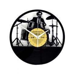Boyle Yesterday's Vinyl Wall Clock Drummer 30cm