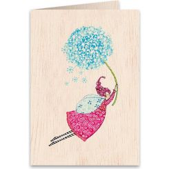 Boyle Wooden Greeting Card Life is Beautiful 11x16cm