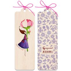 Boyle Wooden Bookmark Heartiest Congratulations 4.5x14cm