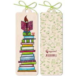 Boyle Wooden Bookmark Reader 4.5x14cm