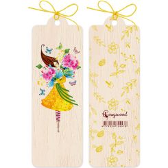 Boyle Wooden Bookmark The Hug 4.5x14cm