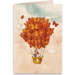 Boyle Wooden Greeting Card Together in the Sky 11x16cm