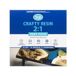 Boyle Epoxy Resin 2:1 Deep Pour Kit 3L (Part A-2L & Part B-1L)