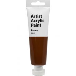Boyle Artist Acrylic Paint 100ml Brown