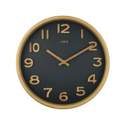 Leni Tilia Wall Clock 25.5cm Black
