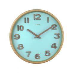Leni Tilia Wall Clock 25.5cm Teal
