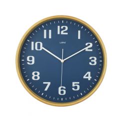 Leni Wood Wall Clock 32cm Navy
