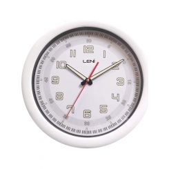 Leni Luminous Wall Clock 32.5CM White
