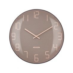 NeXtime Shade Wall Clock 35cm Pink