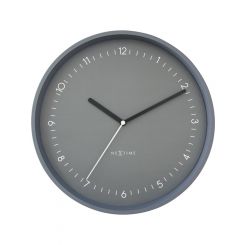 NeXtime Berlin Wall Clock 30cm Grey