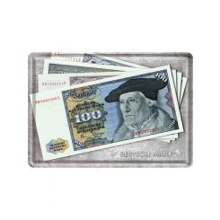 Nostalgic-Art Metal Card Deutschmark 10x14x0.3cm