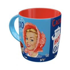Nostalgic-Art Ceramic Mug Cacao Addicted 9x9x9cm