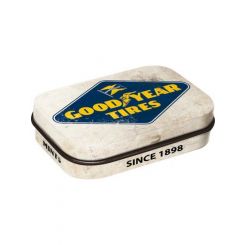 Nostalgic-Art Mint Box Goodyear Logo White 4x6x2cm