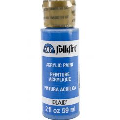 Plaid FolkArt Premium Acrylic Paint 59ml Look at me Blue Matt Finish