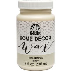 Plaid FolkArt Home Decor Wax 236ml Clear