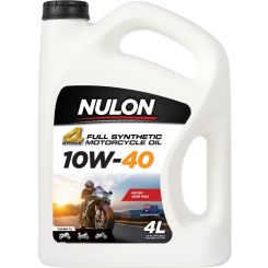 Nulon 4 Stroke Full Synthetic 10W-40 Motorcycle Oil 4L