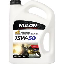 Nulon 4 Stroke Mineral 15W-50 Motorcycle Oil 4L