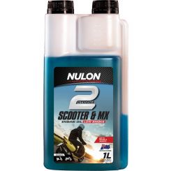Nulon 2 Stroke Motorcycle Scooter & MX Engine Oil 1L