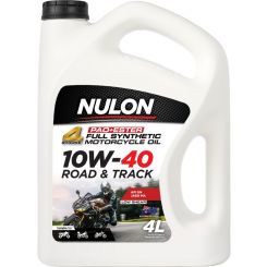 Nulon 4 Stroke Full Synthetic Road & Track 10W-40 Motorcycle Oil 4L
