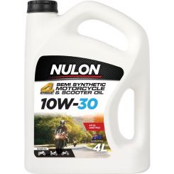 Nulon Semi Synthetic 10W-30 Motorcycle & Scooter Oil 4L
