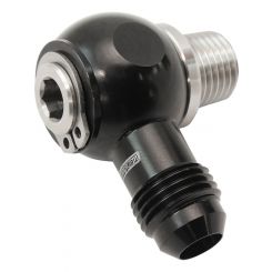 Aeroflow NPT to AN Banjo Stainless 1/4" NPT to -6AN Aluminium