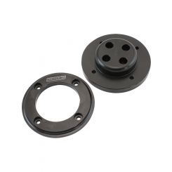 Aeroflow Ignition Wire Firewall Grommet 4 Cyl Kit Black 4 x 8.5mm
