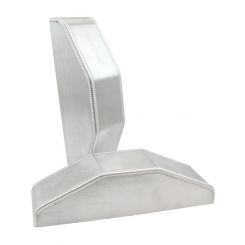 Aeroflow Aluminium Intercooler End Tank Centre In/Out 330mm x 88mm