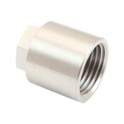 Aeroflow #6 AC Male Weld On Nut Fits #6 AC Fittings