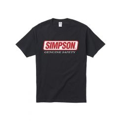 Simpson Traditional Tee Black Small