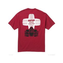 Simpson Drag Chute Tee Grey Small