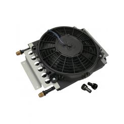 Derale 8 Pass Electra-Cool Remote Fluid Cooler 15-3/4"x11-1/2"x4" 15820