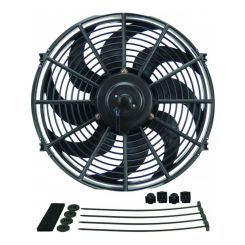 Derale Dyno-Cool 14" Curved Blade Electric Puller Reversible Fan 1230cfm