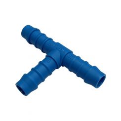TFI Racing 3-Way Nylon Plastic Tee Piece 3/8" 9.5mm Barbed Hose Tube Ends