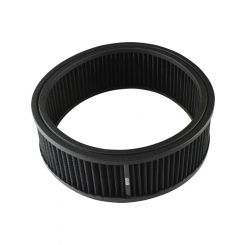 TFI Racing Air Cleaner Filter Black 9" Wide 3" Tall Round