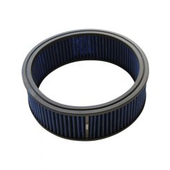 TFI Racing Air Cleaner Filter Blue 9" Wide 3" Tall Round