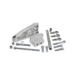 TFI Racing Air Conditioning Bracket Polished Aluminium BBC
