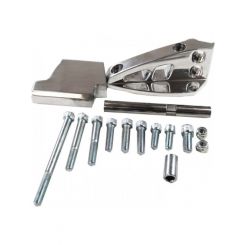 TFI Racing Air Conditioning Bracket Polished Aluminium SBC