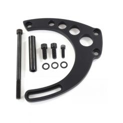 TFI Racing Alternator Bracket Mid-Mount Kit Black Aluminium BBC Lwp