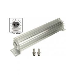 TFI Racing Aluminium Heat Sink Fluid Cooler 10-1/4" x 3" Dual Pass