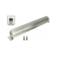 TFI Racing Aluminium Heat Sink Fluid Cooler 20-1/4" x 3" Dual Pass