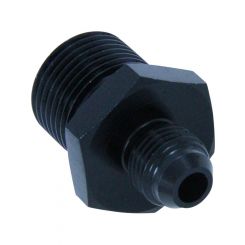 TFI Racing AN Aluminium Adapter Fitting -6AN x -10AN7/8-14 Black